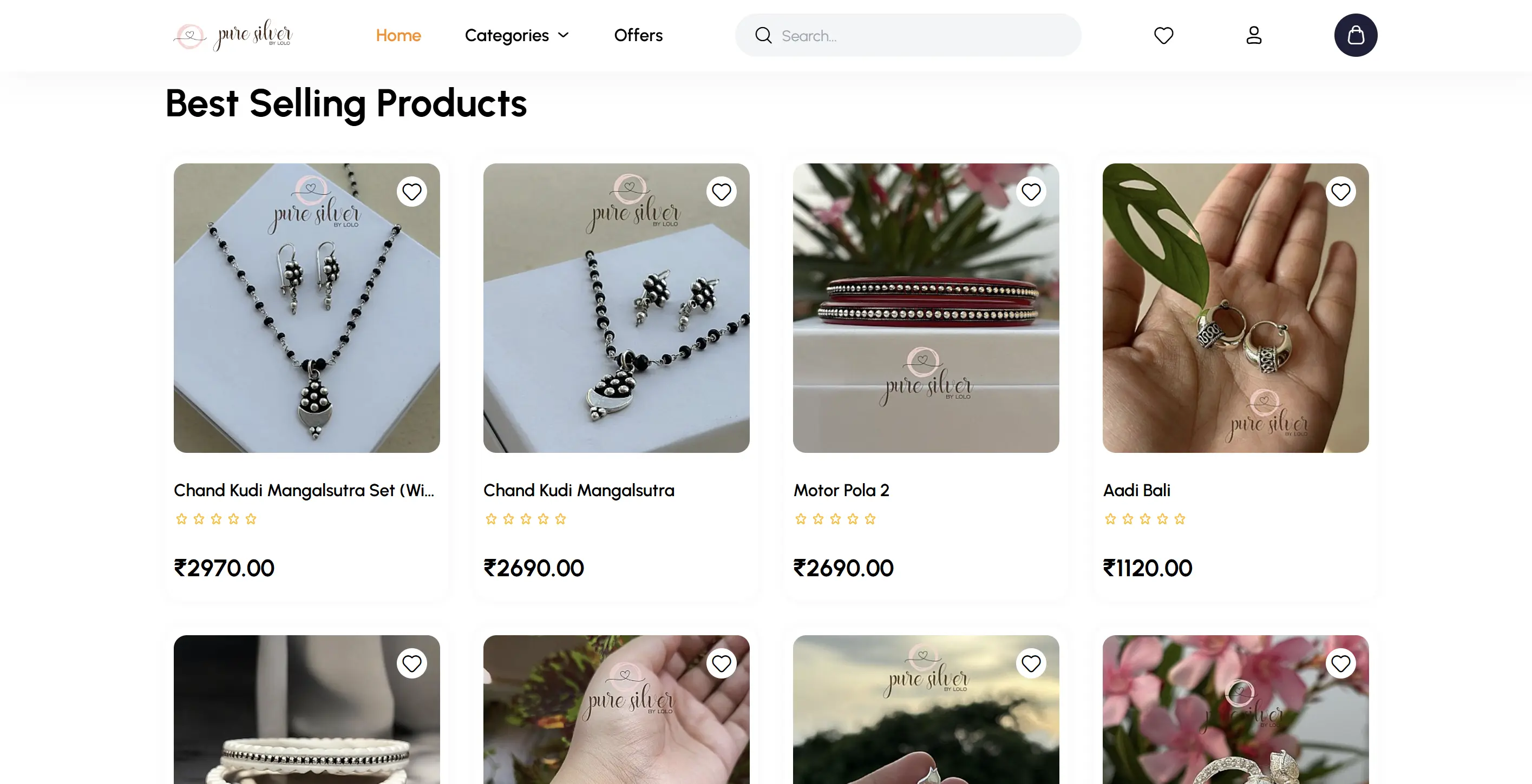 Pure Silver By Lolo Jewellry Website