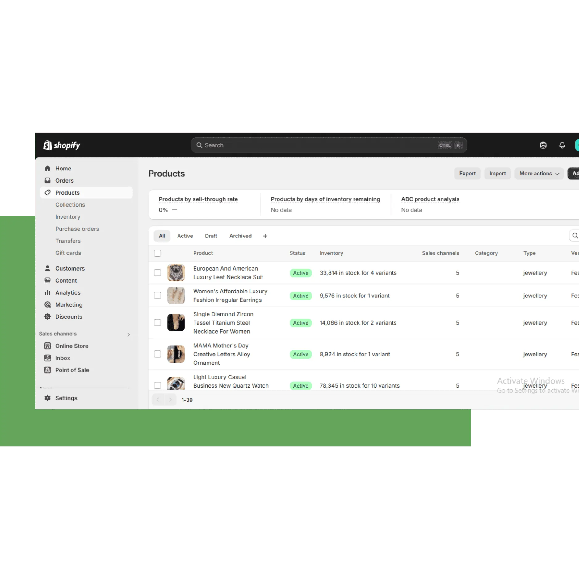 Shopify Platform