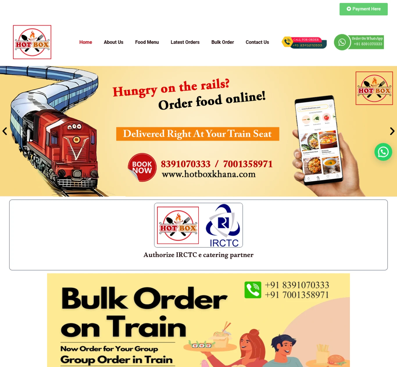 Restaurant Website Design