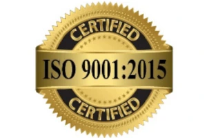 ISO 9001:2015 Certified